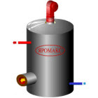 Паровой котел ЯРОМАКС на газообразном или жидком топливе